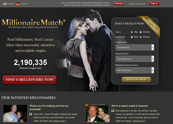 MillionaireMatch.com Review